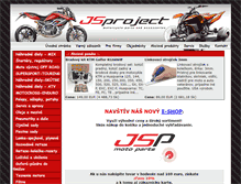 Tablet Screenshot of jsproject.sk